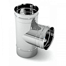 Тройник одностенный дымоходный 90 градусов D-135 мм из нержавеющей стали Прок по цене 1358 руб.