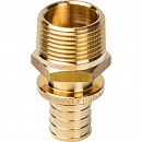 Купить Переходник с наружной резьбой 20xR 3/4" для труб из сшитого полиэтилена аксиальный STOUT